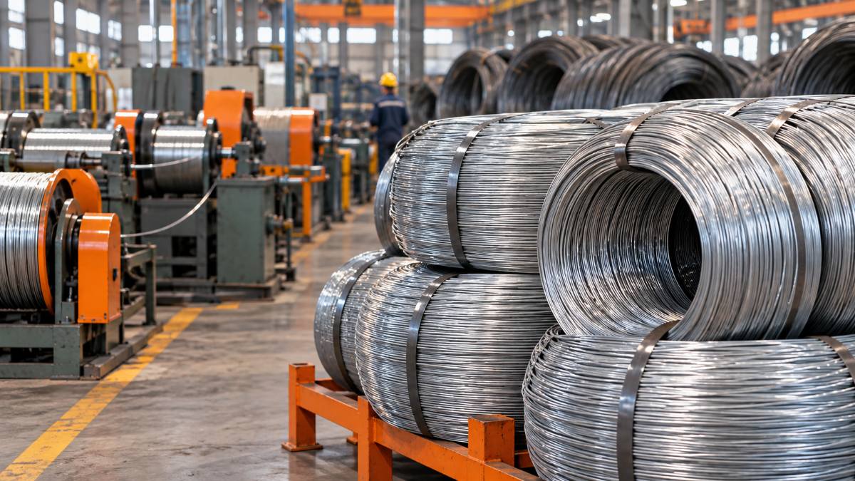 Galvanized wire